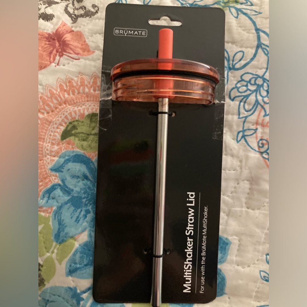 Bromate papaya multi shaker straw